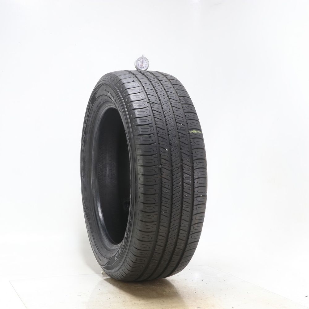 Set of (2) Used 245/55R19 Goodyear Assurance All-Season 103V - 6.5-7/32 - Image 4
