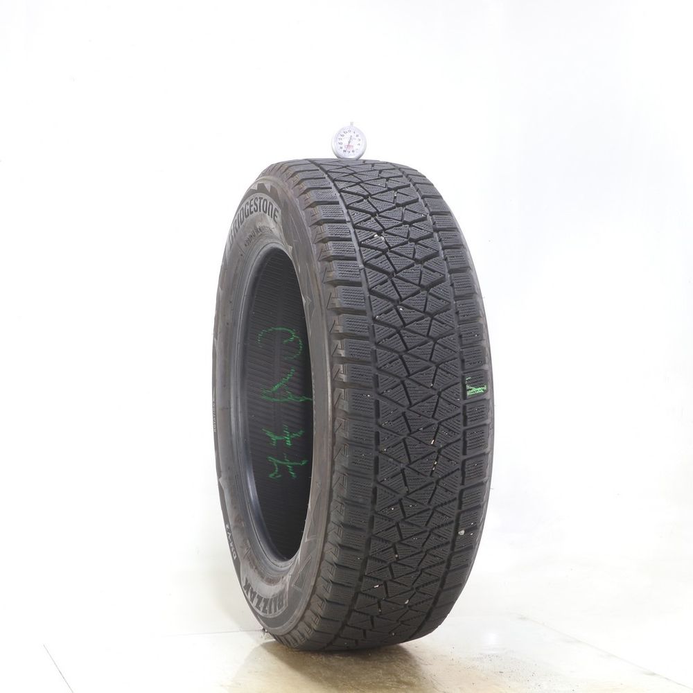 Set of (2) Used 235/60R18 Bridgestone Blizzak DM-V2 107S - 6.5-7.5/32 - Image 4