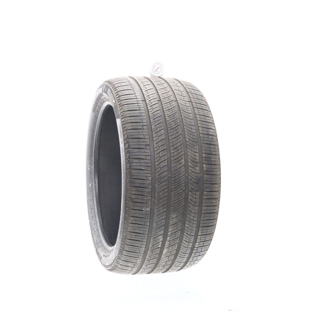 Set of (2) Used 295/35R19 Pirelli P Zero MS MO1 Ext Run flat 104V - 7-8.5/32 - Image 4