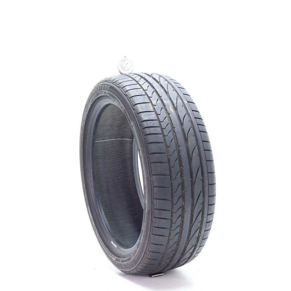 Set of (2) Used 205/45R17 Bridgestone Potenza RE050A 84W - 8.5-9/32 - Image 1