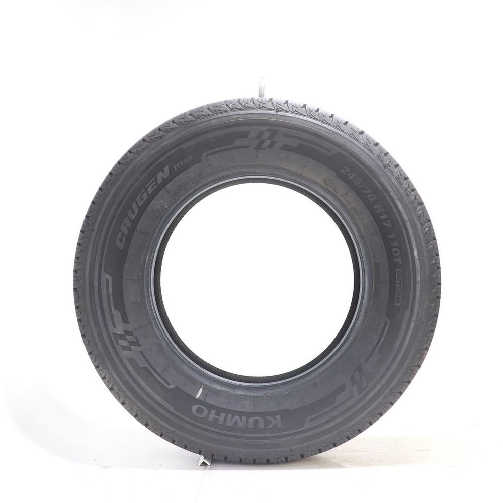 Set of (2) Used 245/70R17 Kumho Crugen HT55 110T - 9.5/32 - Image 3
