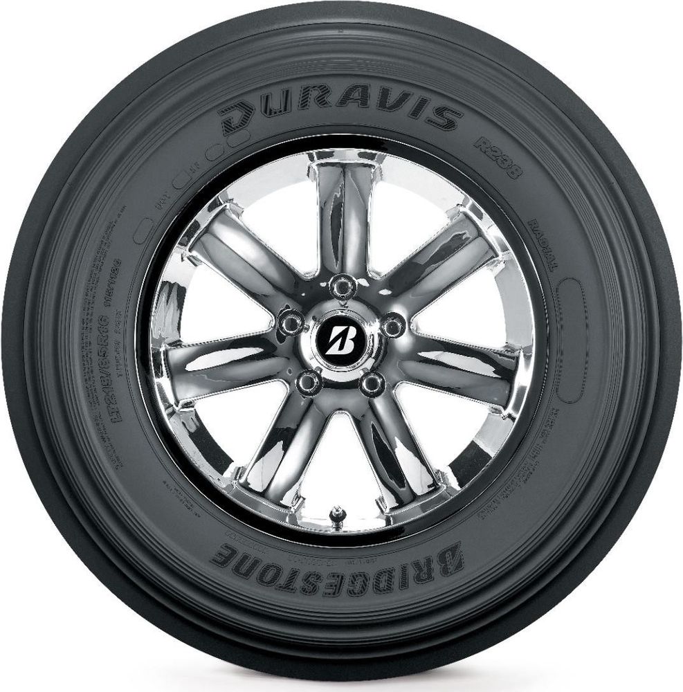 Set of (2) New LT 225/75R16 Bridgestone Duravis R238 115Q - Image 2