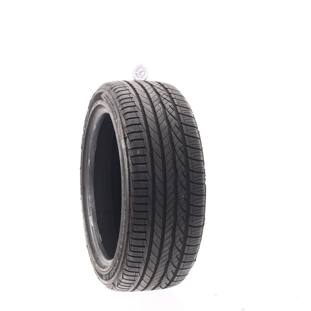 Set of (2) Used 235/45R18 Dunlop Conquest sport A/S 94V - 9-9.5/32 - Image 1