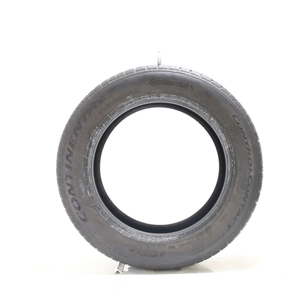 Set of (2) Used 235/55ZR17 Continental ControlContact Sport SRS Plus 99W - 8-8.5/32 - Image 6