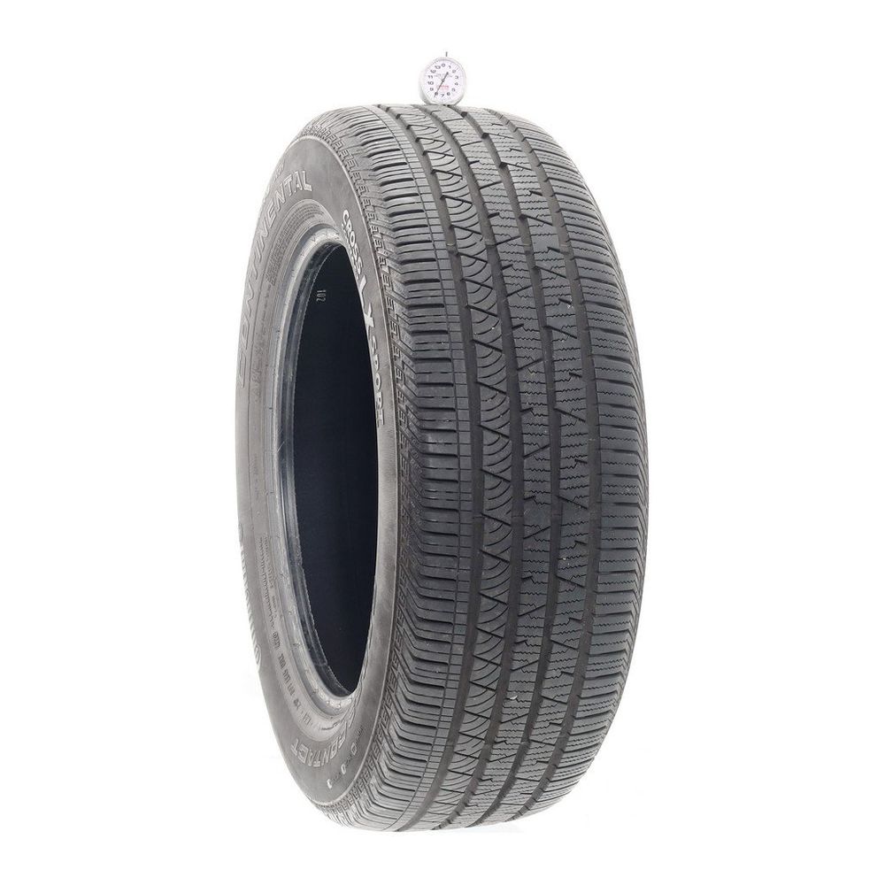 Set of (2) Used 235/60R18 Continental CrossContact LX Sport SSR MOE 103H - 8-9/32 - Image 1