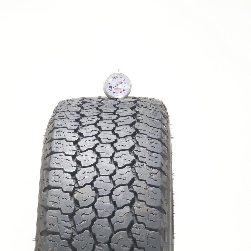 Set of (2) Used LT 245/70R17 Goodyear Wrangler All-Terrain Adventure Kevlar 119/116S E - 9.5-11/32 - Image 2