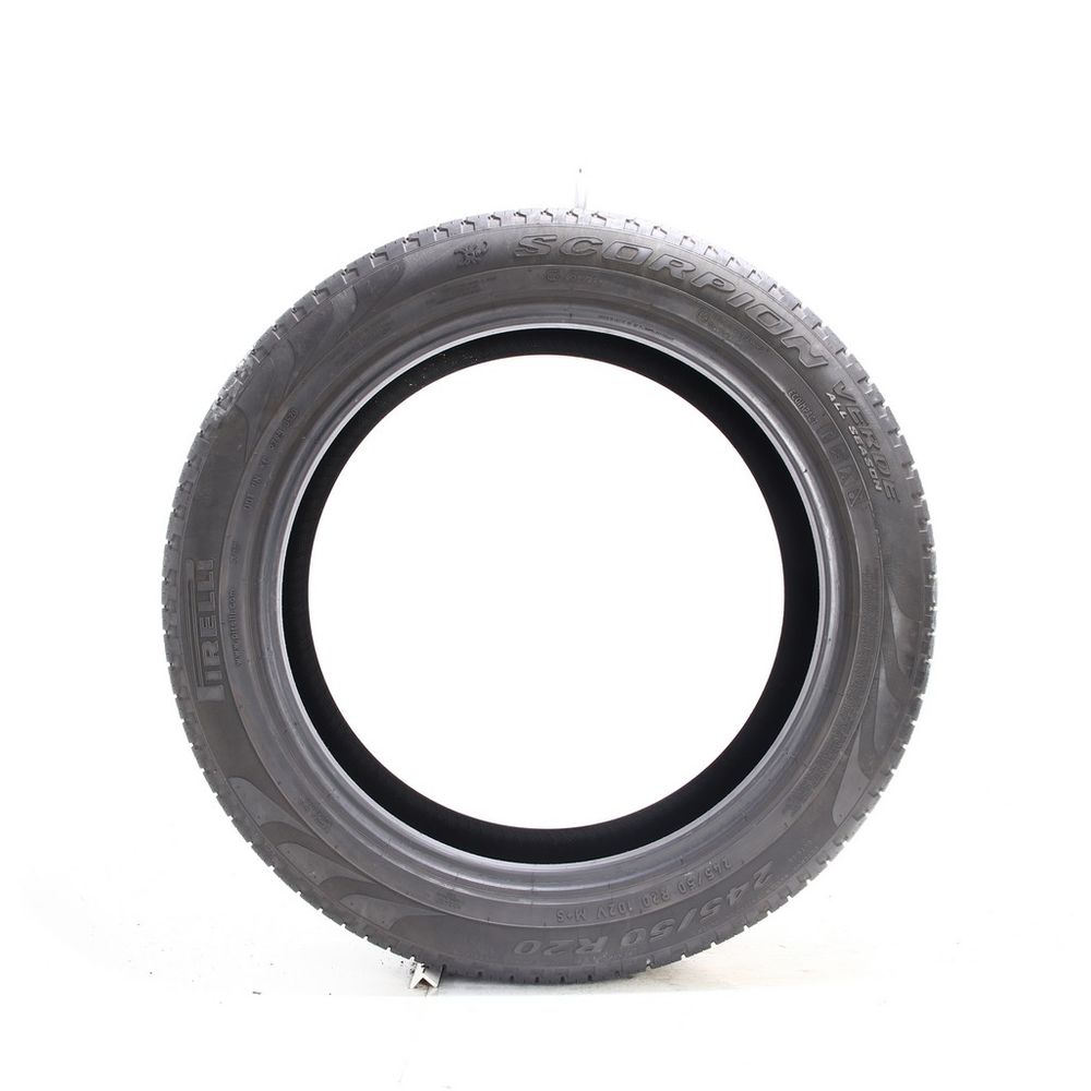 Set of (4) Used 245/50R20 Pirelli Scorpion Verde 102V - 6.5-8/32 - Image 3