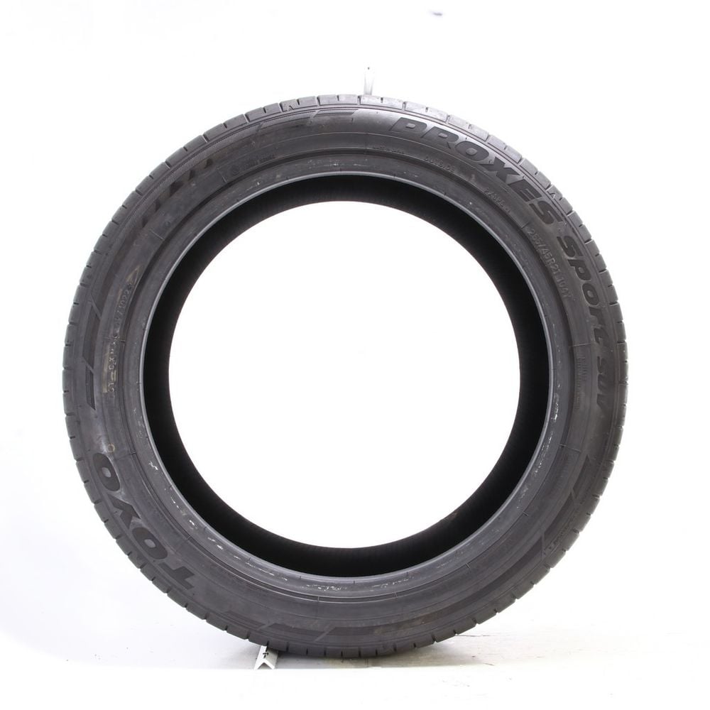 Set of (2) Used 265/45R21 Toyo Proxes Sport SUV 104Y - 9/32 - Image 3