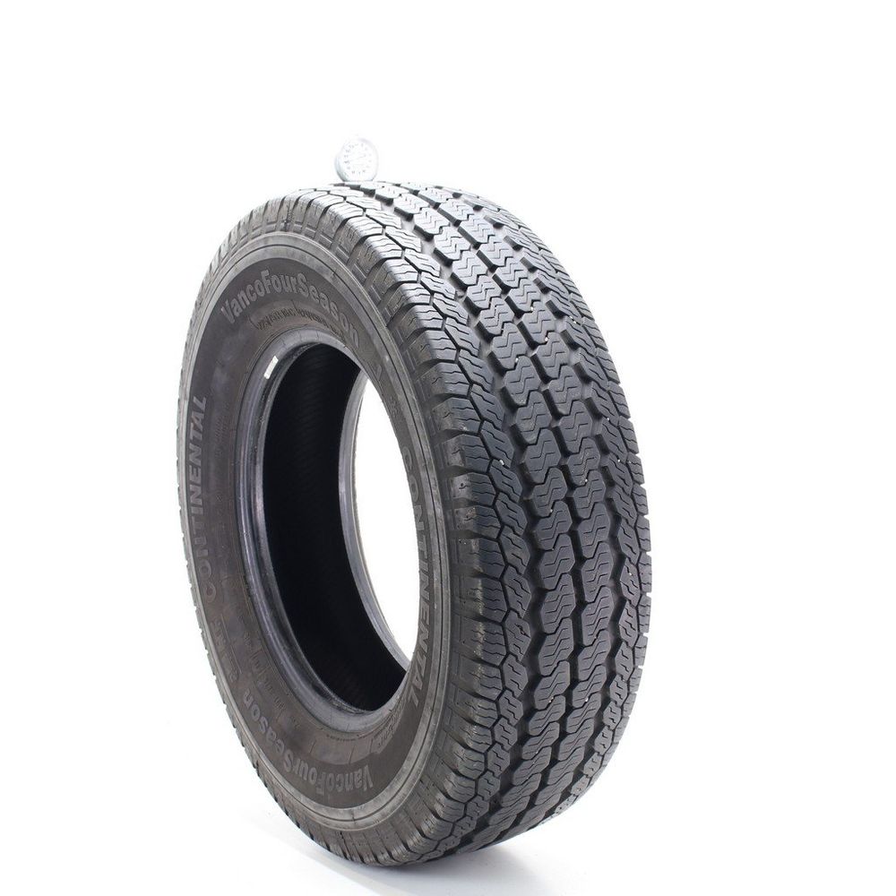 Set of (2) Used 225/75R16C Continental VancoFourSeason 121/120R - 10-10.5/32 - Image 1
