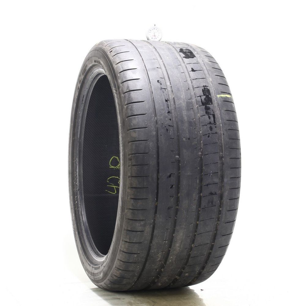 Set of (2) Used 315/35R22 Yokohama Advan Sport V107 I 111Y - 6.5-7.5/32 - Image 1