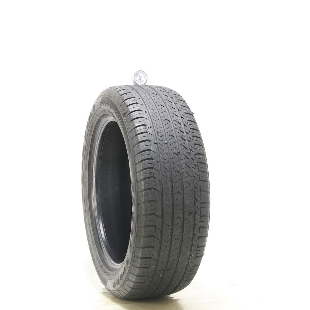 Set of (2) Used 225/55R18 Goodyear Eagle Sport AS 98V - 6/32 - Image 1