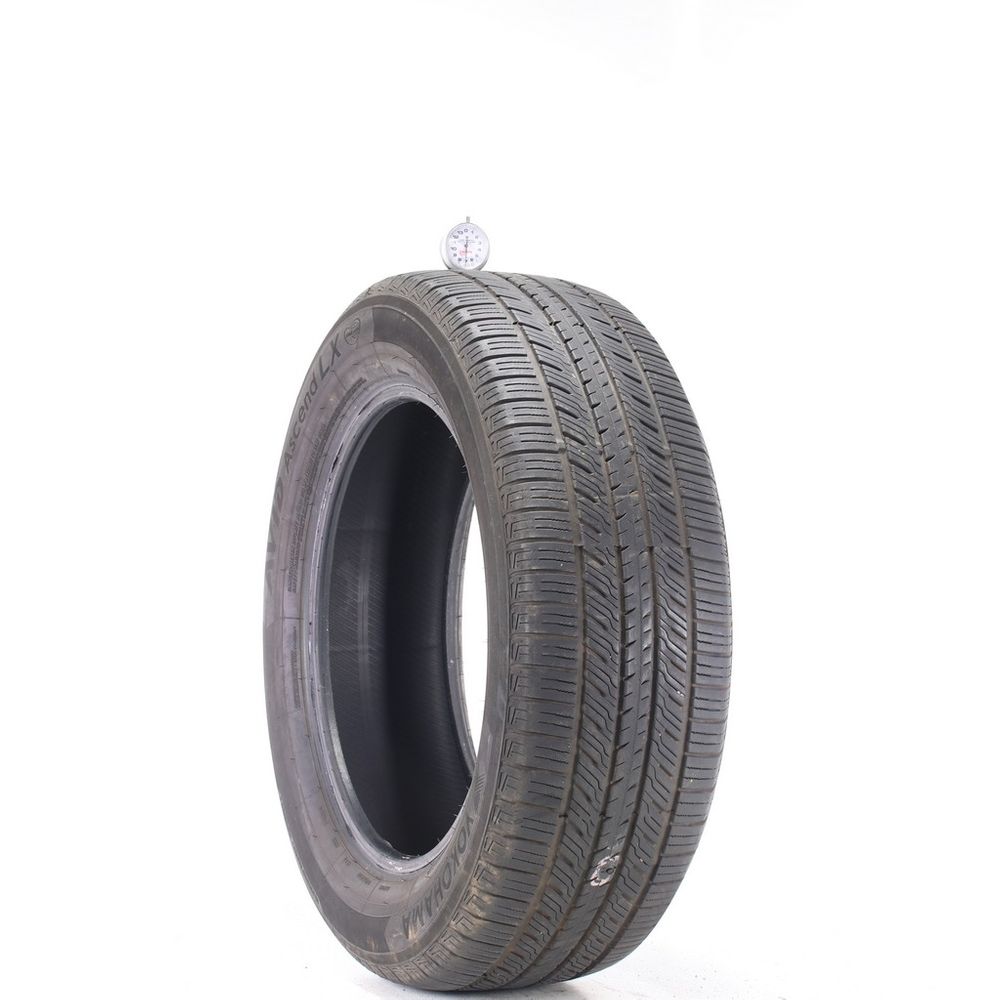 Set of (4) Used 225/60R18 Yokohama Avid Ascend LX 100H - 6-7/32 - Image 4