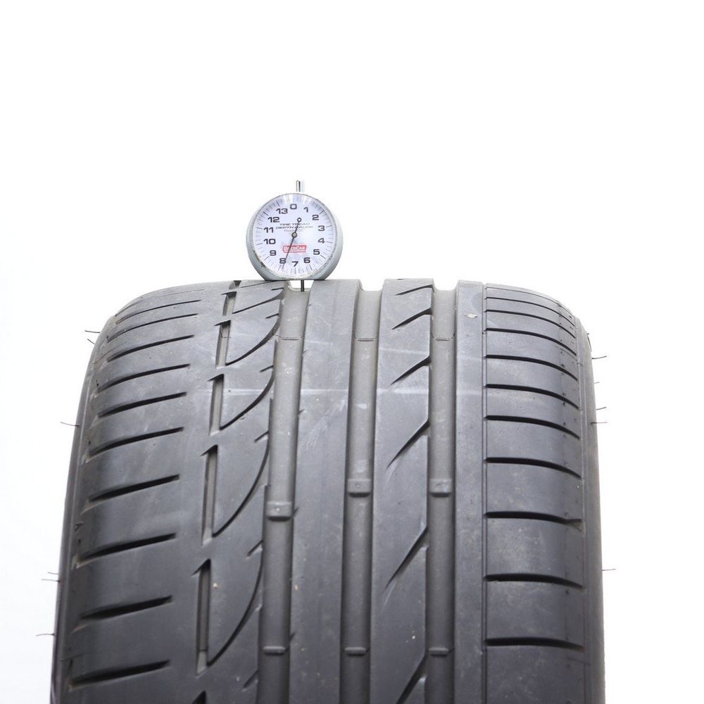 Set of (2) Used 255/35R19 Bridgestone Potenza S001 AO 96Y - 7.5-8.5/32 - Image 2