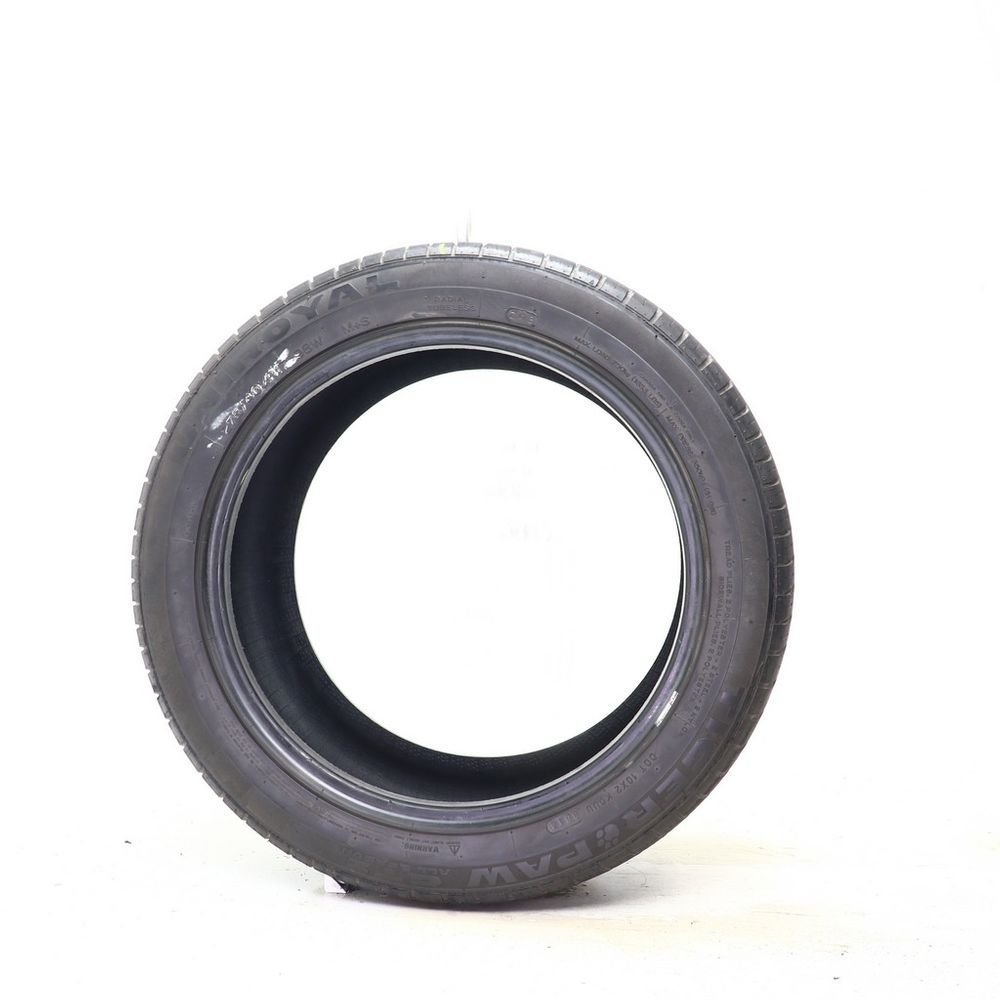 Set of (2) Used 275/40ZR17 Uniroyal Tiger Paw GTZ All Season 98W - 7.5-8/32 - Image 6