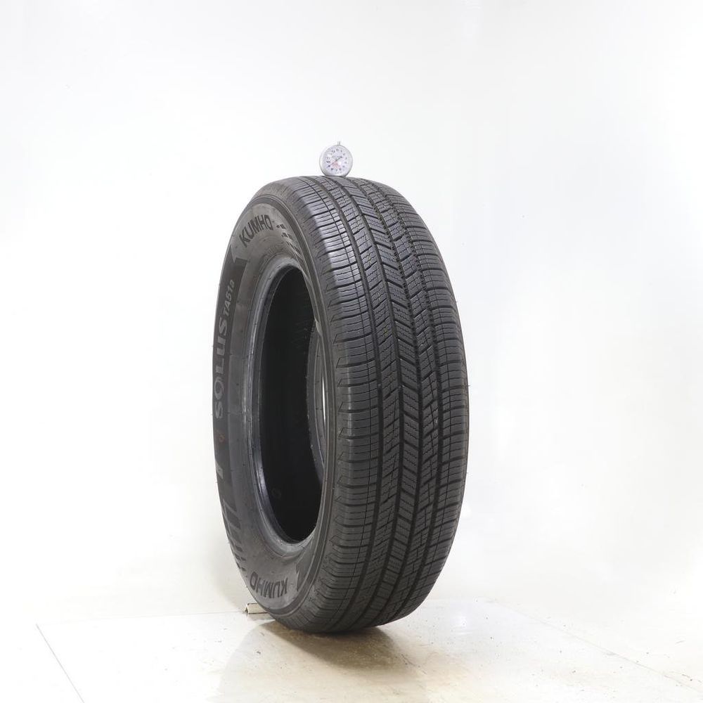 Set of (2) Used 215/65R17 Kumho Solus TA51a 99T - 9/32 - Image 1