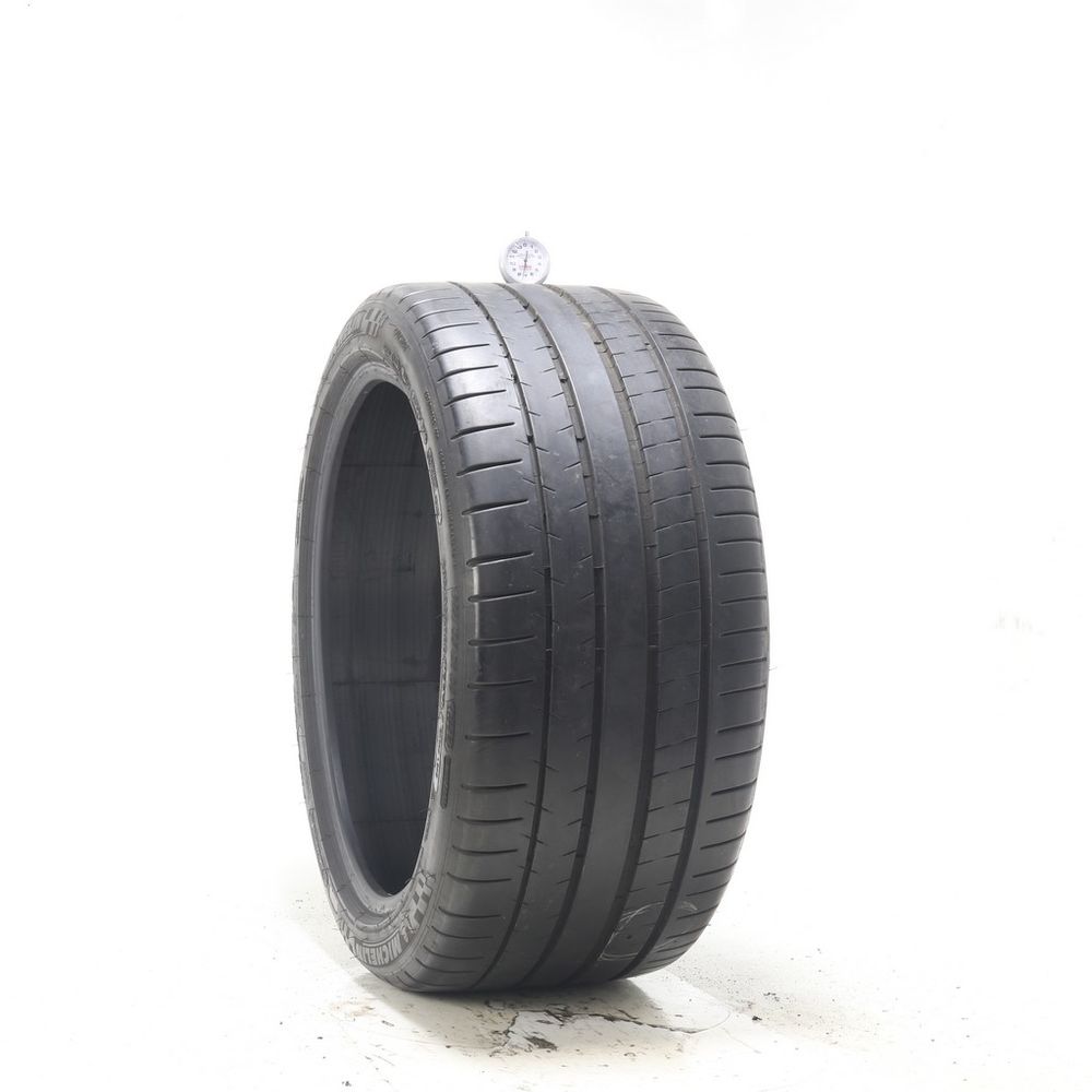 Set of (2) Used 285/35ZR20 Michelin Pilot Sport 4 S K2 104Y - 7-8.5/32 - Image 1