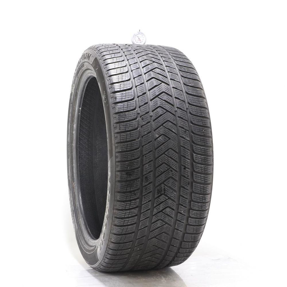 Set of (2) Used 325/35R22 Pirelli Scorpion Winter L 114W - 5.5/32 - Image 1