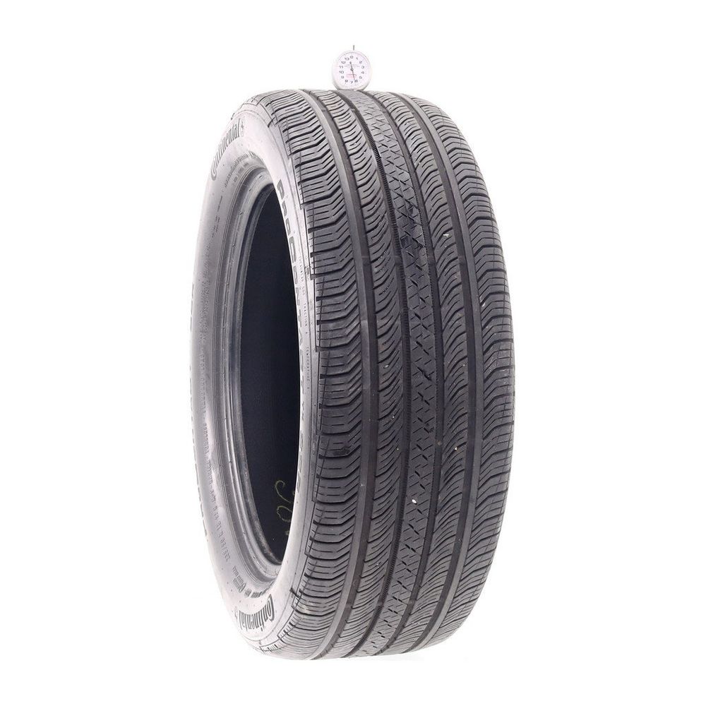 Set of (2) Used 235/50R18 Continental ProContact TX SSR MOE 97H - 6.5-8/32 - Image 1