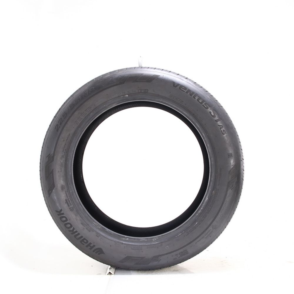 Set of (2) Used 225/55R18 Hankook Ventus S1 AS 102H - 8-9.5/32 - Image 3