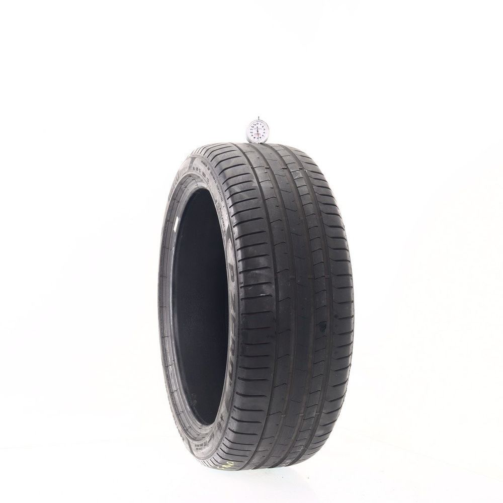 Set of (2) Used 245/40R19 Pirelli P Zero PZ4 Run Flat 98Y - 6.5-7/32 - Image 1