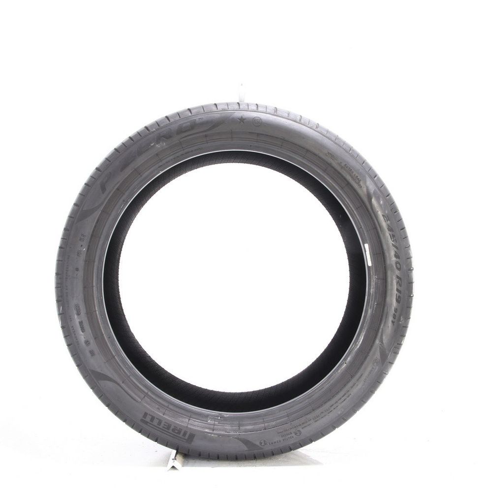 Set of (2) Used 245/40R19 Pirelli P Zero PZ4 Run Flat 98Y - 6.5-7/32 - Image 6