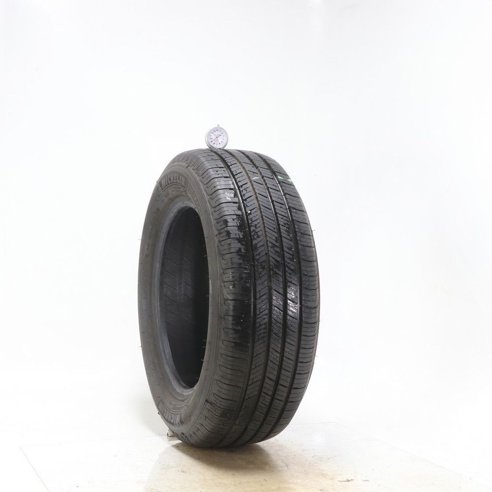 Set of (2) Used 215/60R16 Michelin Defender T+H 95H - 9/32 - Image 1