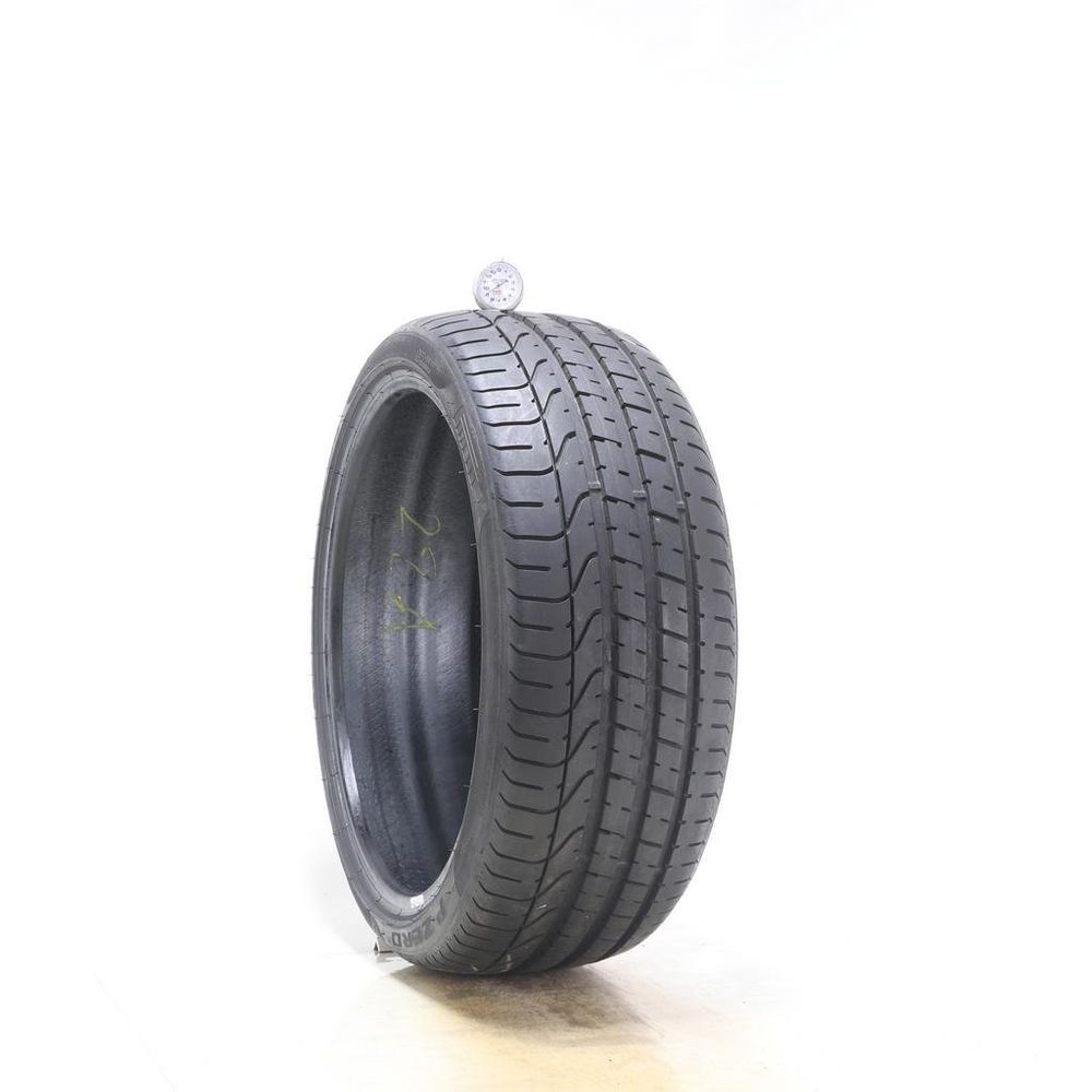 Set of (2) Used 245/35ZR20 Pirelli P Zero F01 95Y - 9/32 - Image 1