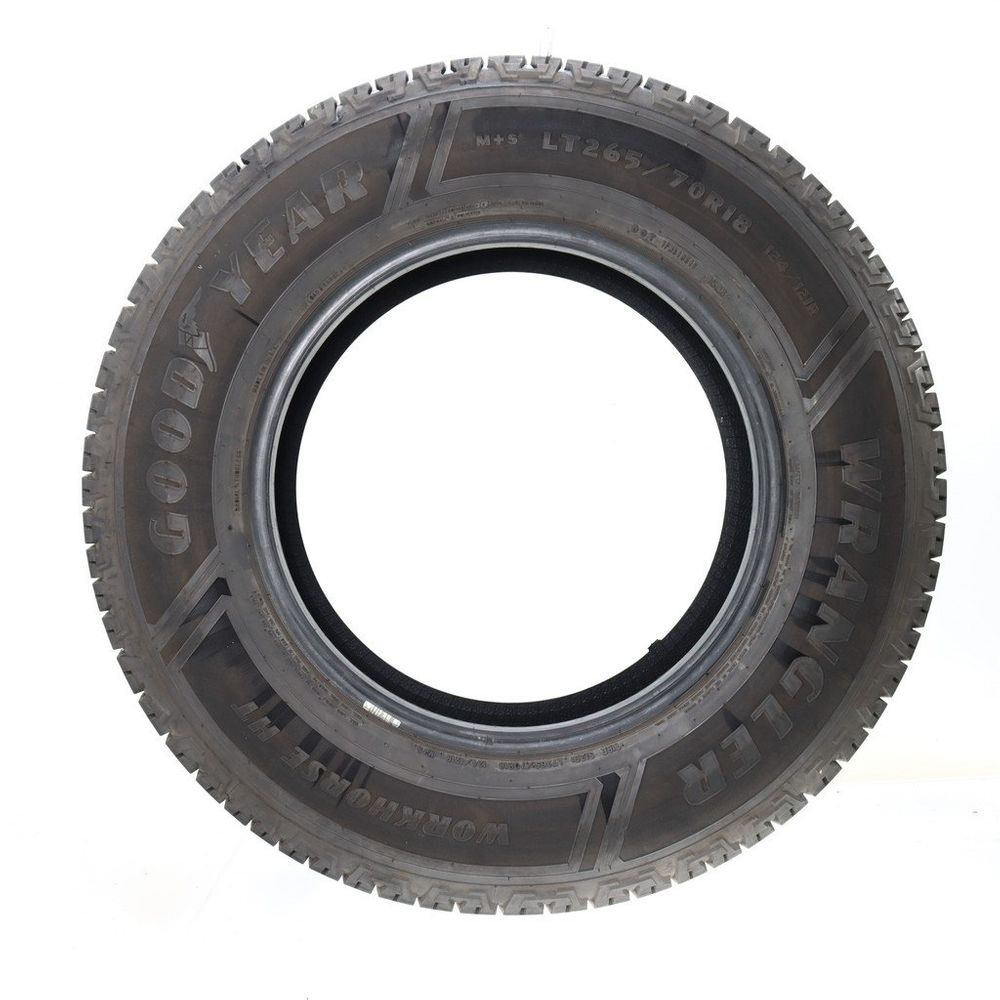 Set of (2) Used LT 265/70R18 Goodyear Wrangler Workhorse HT 124/121R E - 8.5/32 - Image 3