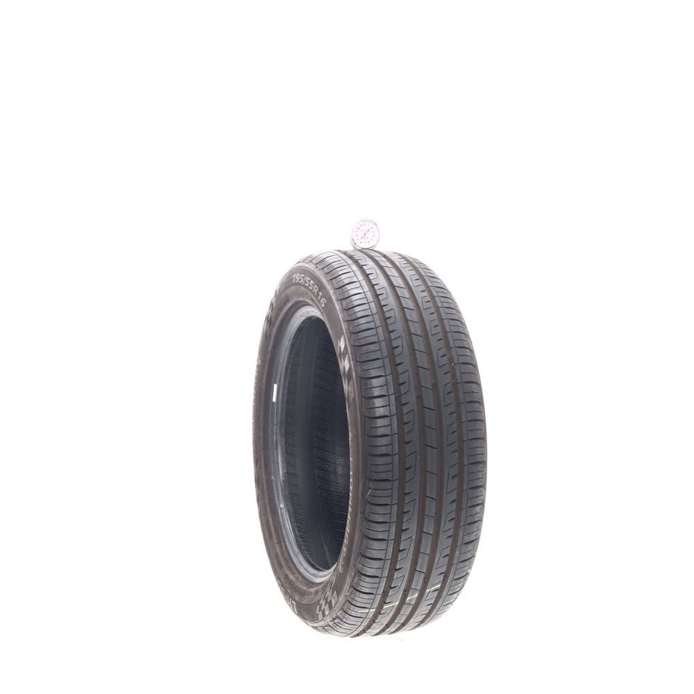 Set of (2) Used 195/55R16 Lionhart LH-501 87H - 8.5-9/32 - Image 1