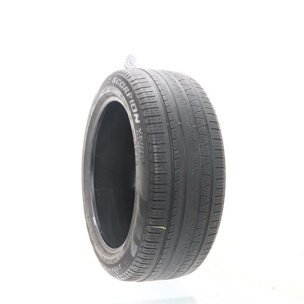 Set of (2) Used 285/45R21 Pirelli Scorpion Verde B 113W - 5.5-6/32 - Image 4