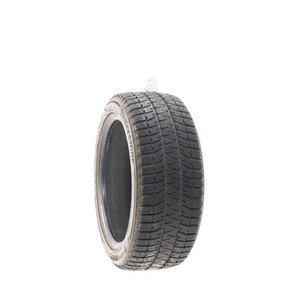 Set of (2) Used 235/45R17 Bridgestone Blizzak WS90 Studless 97H - 10/32 - Image 1