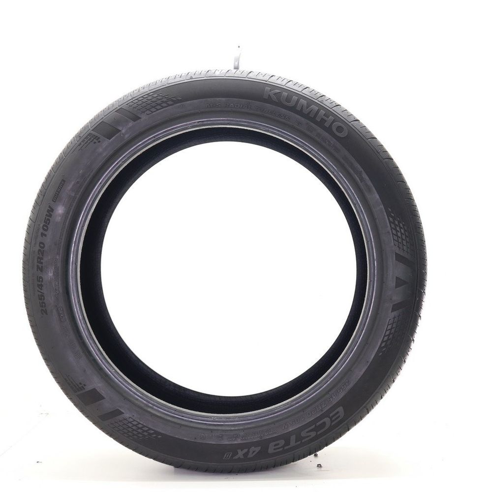 Set of (4) Used 255/45ZR20 Kumho Ecsta 4X II 105W - 8-9.5/32 - Image 3