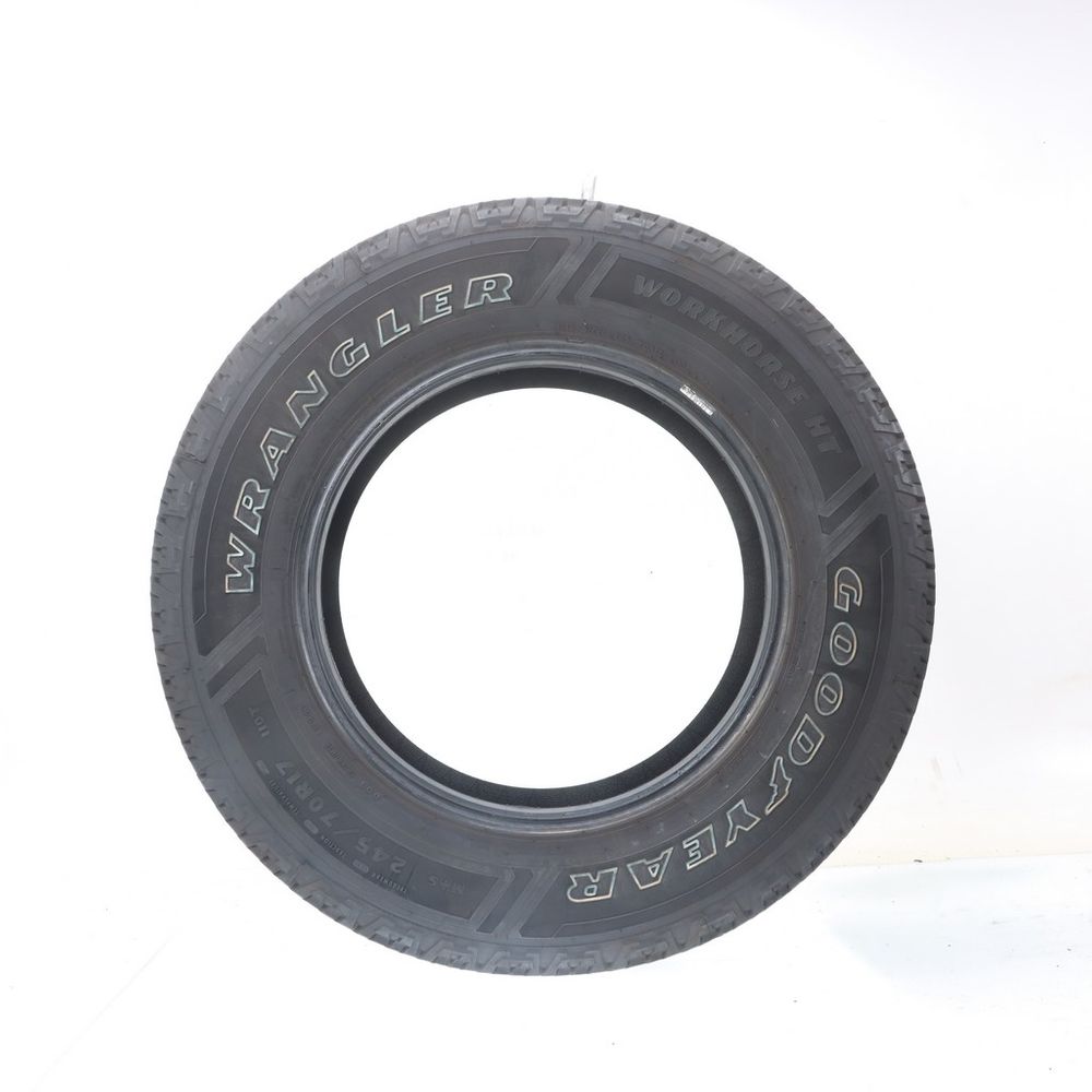Set of (2) Used 245/70R17 Goodyear Wrangler Workhorse HT 110T - 11-12/32 - Image 3
