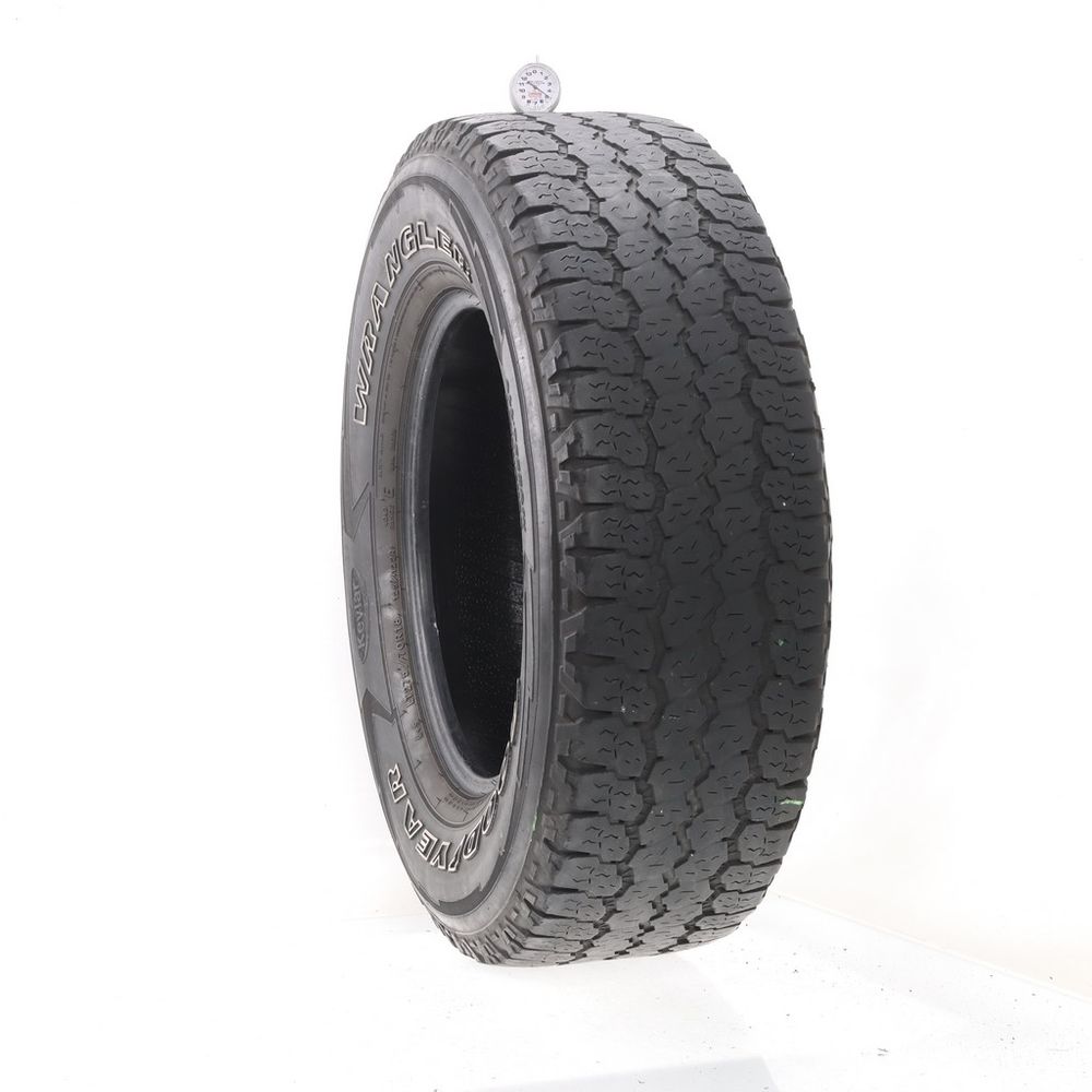 Set of (2) Used LT 275/70R18 Goodyear Wrangler All-Terrain Adventure Kevlar 125/122R E - 4.5/32 - Image 1