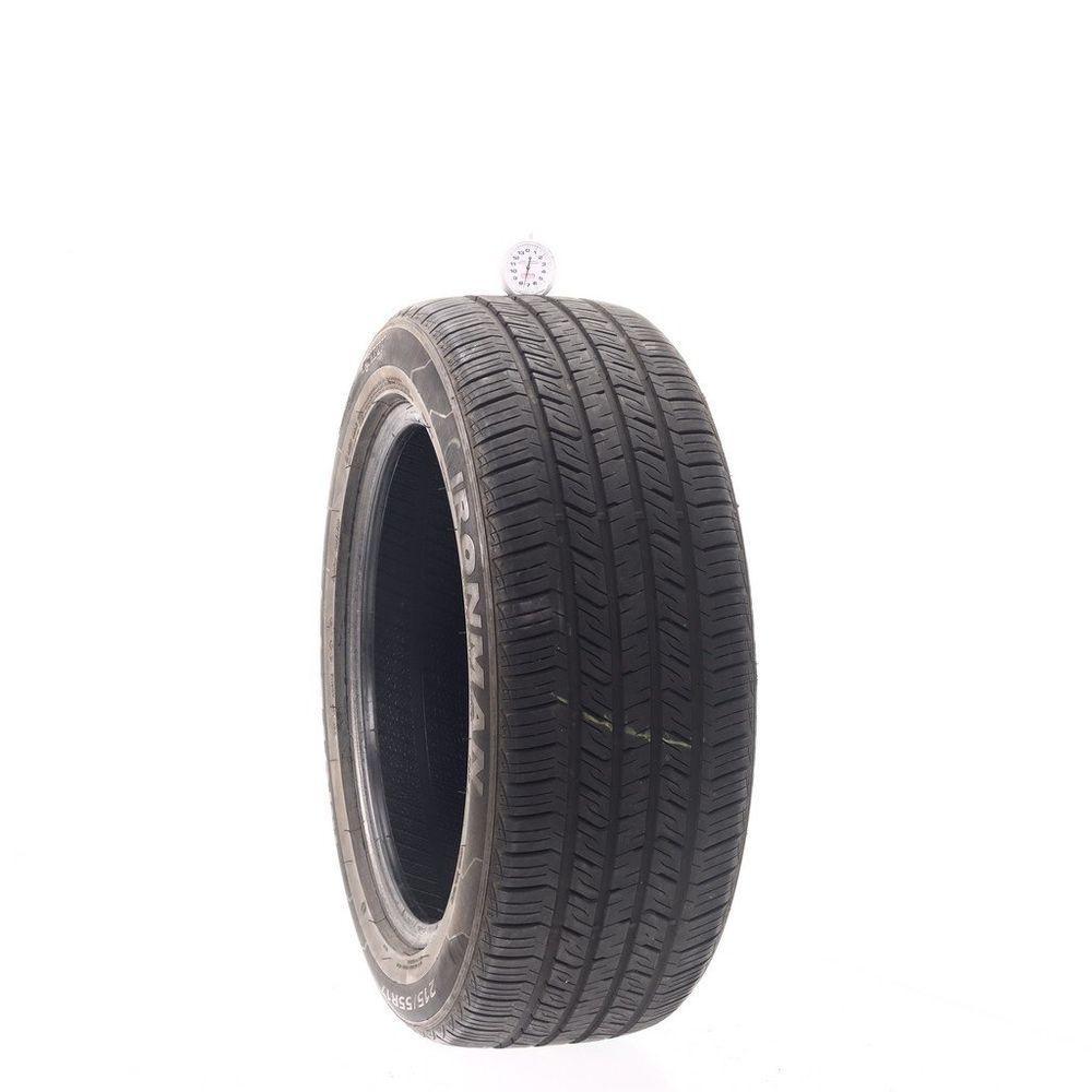 Set of (2) Used 215/55R17 Ironman IMove PT 94H - 7.5-8/32 - Image 1