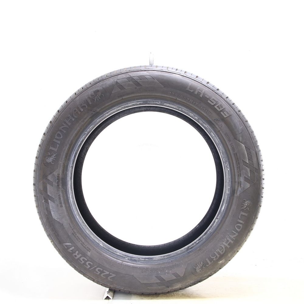 Set of (2) Used 225/55ZR17 Lionhart LH-503 101W - 8-8.5/32 - Image 3