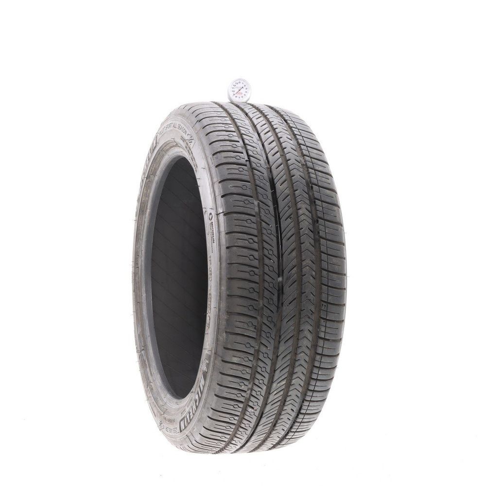 Set of (2) Used 255/45ZR19 Michelin Pilot Sport All Season 4 104Y - 8.5-9/32 - Image 1