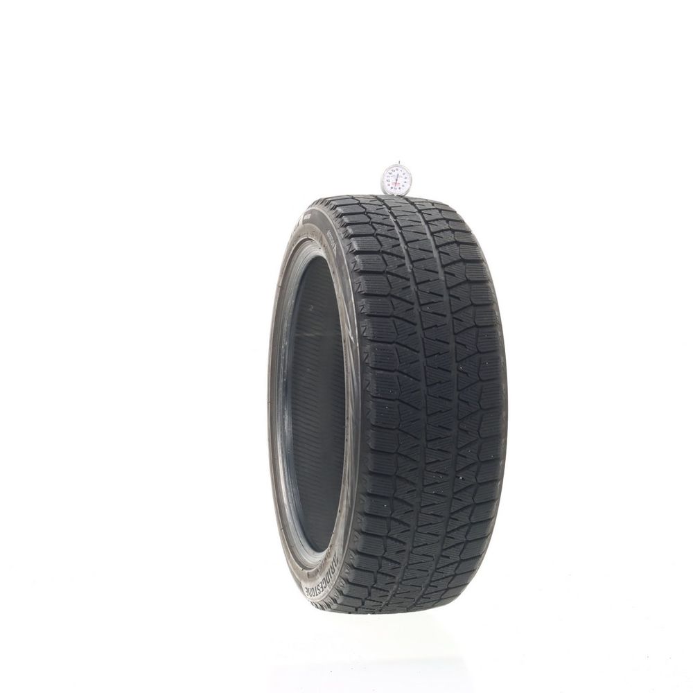 Set of (2) Used 225/45R18 Bridgestone Blizzak WS80 95H - 6.5-7/32 - Image 4