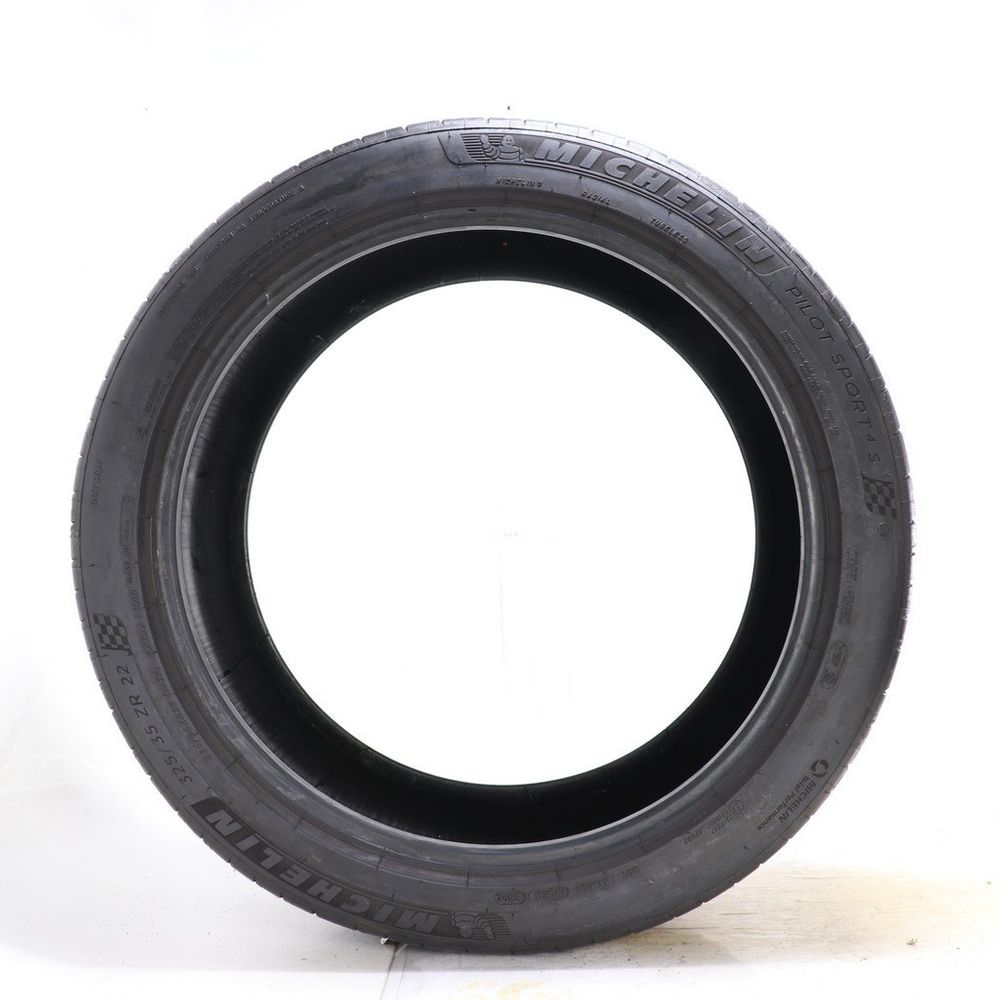 Set of (2) Used 325/35ZR22 Michelin Pilot Sport 4 S 114Y - 6.5/32 - Image 3