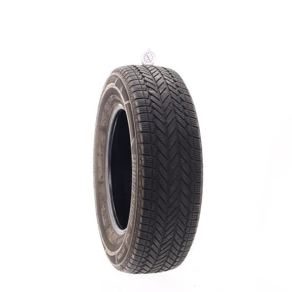 Set of (2) Used 215/70R16 Bridgestone WeatherPeak 100H - 5.5-6.5/32 - Image 1