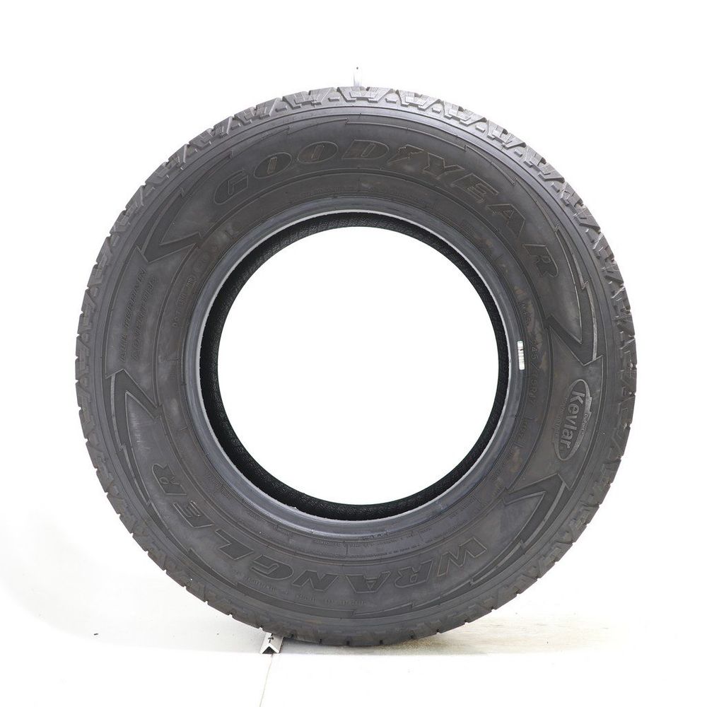 Set of (4) Used 245/75R17 Goodyear Wrangler All-Terrain Adventure Kevlar 112T - 6.5-7/32 - Image 3