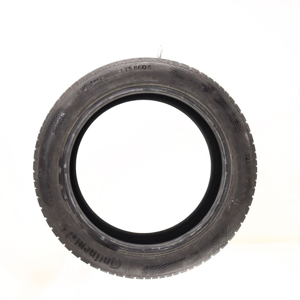 Used 225/55R19 Continental WinterContact TS860 S NFO 103V - 7/32 - Image 3