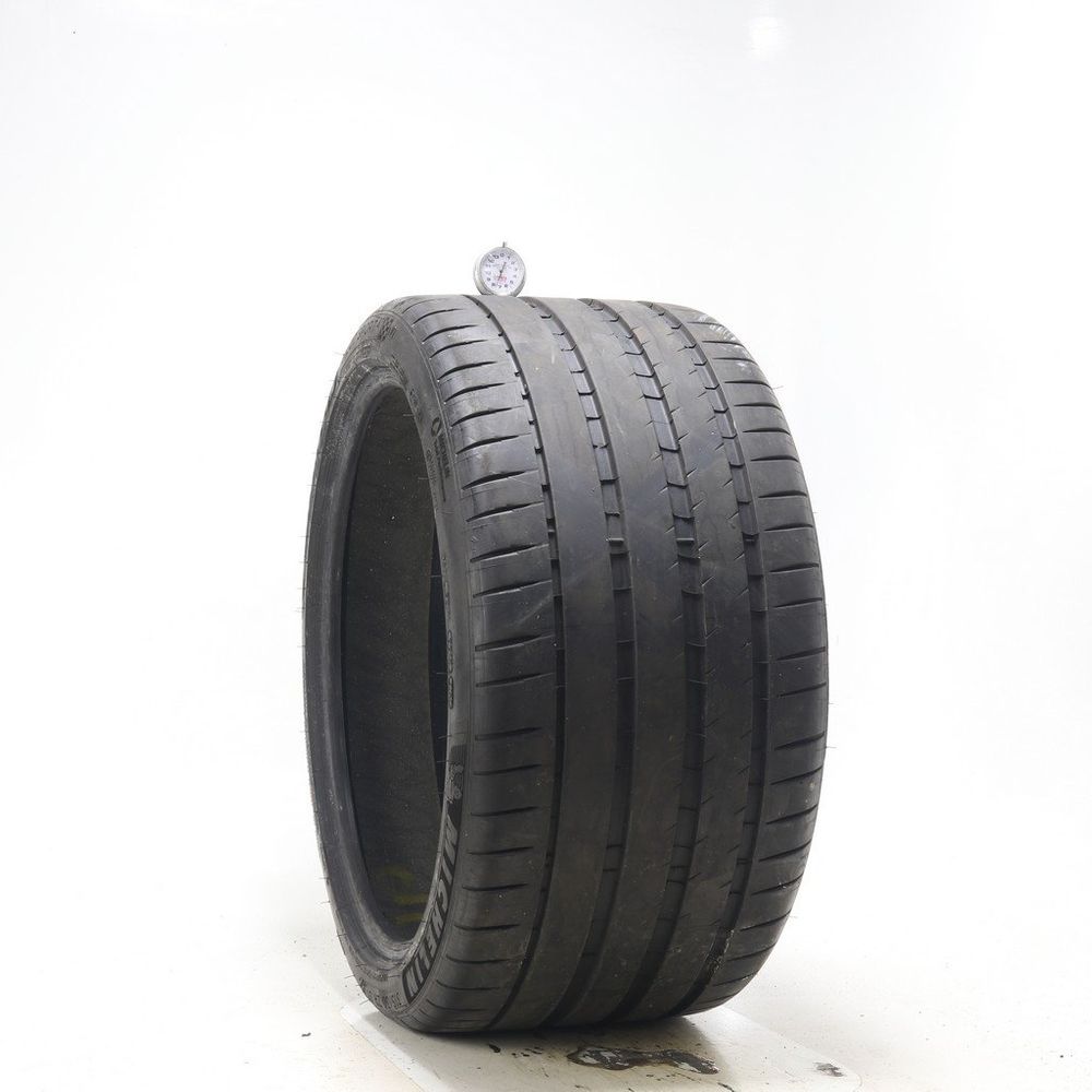 Set of (2) Used 315/30ZR21 Michelin Pilot Sport 4 NO Acoustic 105Y - 7.5-8/32 - Image 1