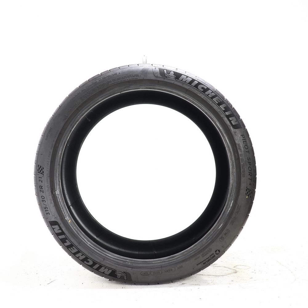 Set of (2) Used 315/30ZR21 Michelin Pilot Sport 4 NO Acoustic 105Y - 7.5-8/32 - Image 6
