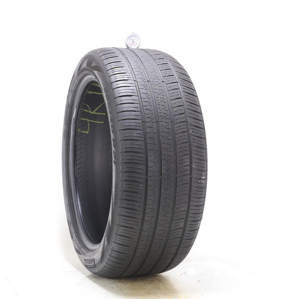 Set of (2) Used 285/40R21 Pirelli Scorpion Zero AO1 109H - 4.5/32 - Image 1