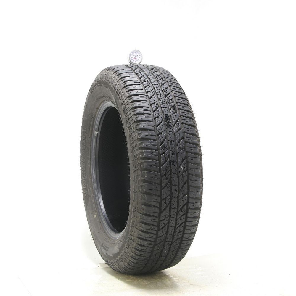 Set of (2) Used 225/65R17 Yokohama Geolandar A/T G015 102H - 9-9.5/32 - Image 1