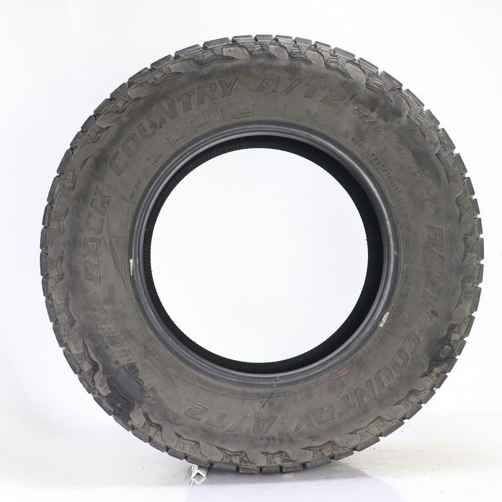 Set of (2) Used LT 265/70R17 DeanTires Back Country A/T2 121/118S E - 15/32 - Image 3
