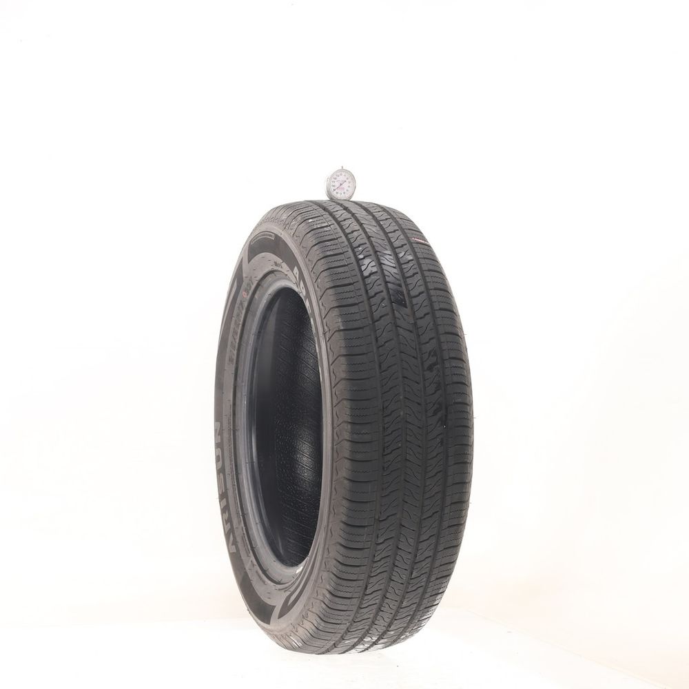 Set of (2) Used 215/65R17 Arisun Aresta ZG02 99T - 8.5-9.5/32 - Image 1