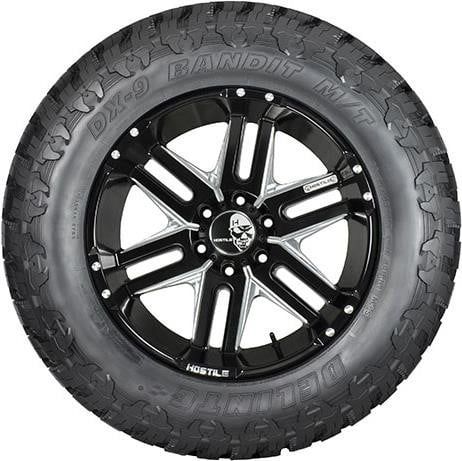 Set of (4) New LT 33X12.5R20 Delinte DX-9 Bandit M/T 114Q - Image 2