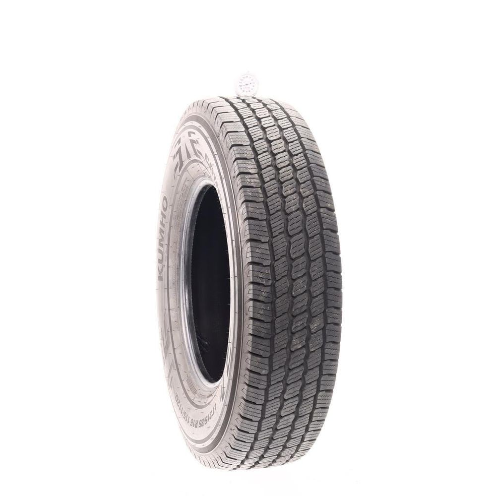 Used LT 215/85R16 Kumho Crugen HT51 MO-V 115/112Q E - 9.5/32 - Image 1